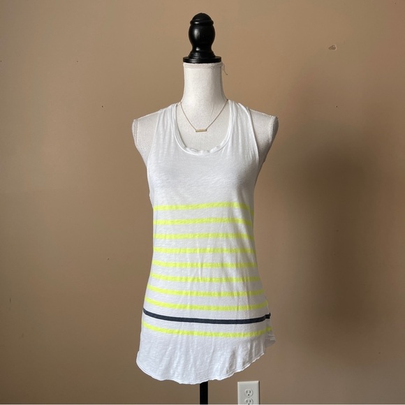 SUNDRY | Striped Racerback Tank Top Sz 2 - Picture 1 of 6